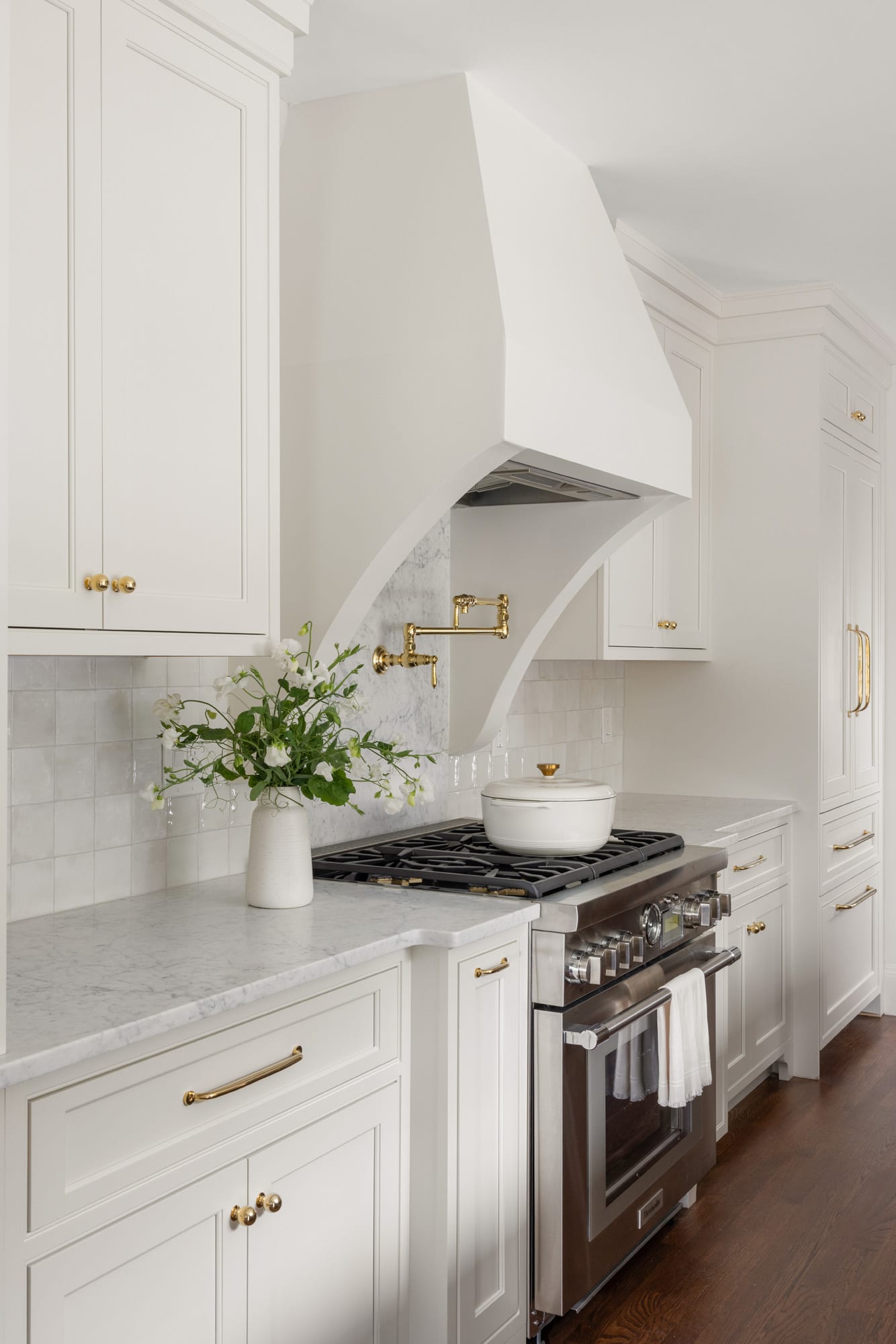 Considered Elmgrove materials and millwork, settled before construction