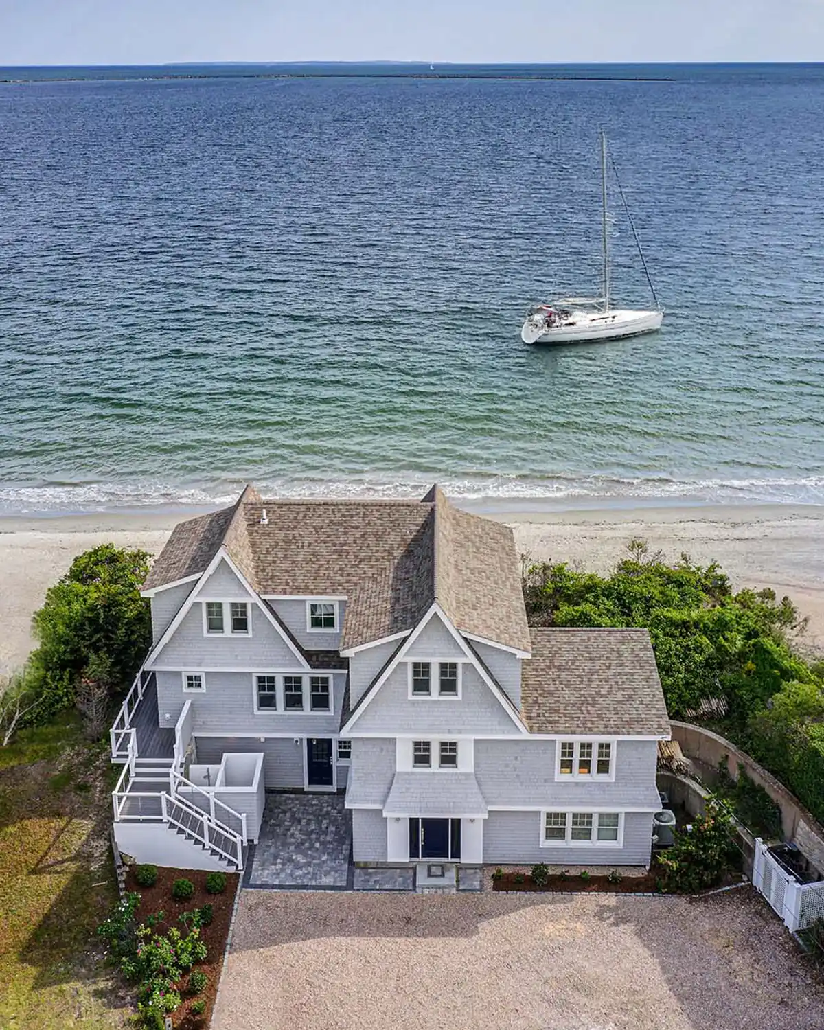 Luxury beach house design narragansett ri
