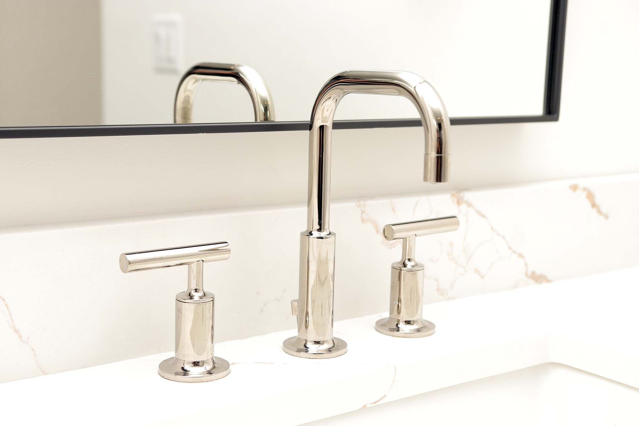 Modern bathroom fixtures polished nickel ri