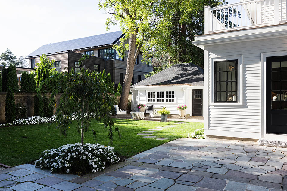 Detached garage guest studio design