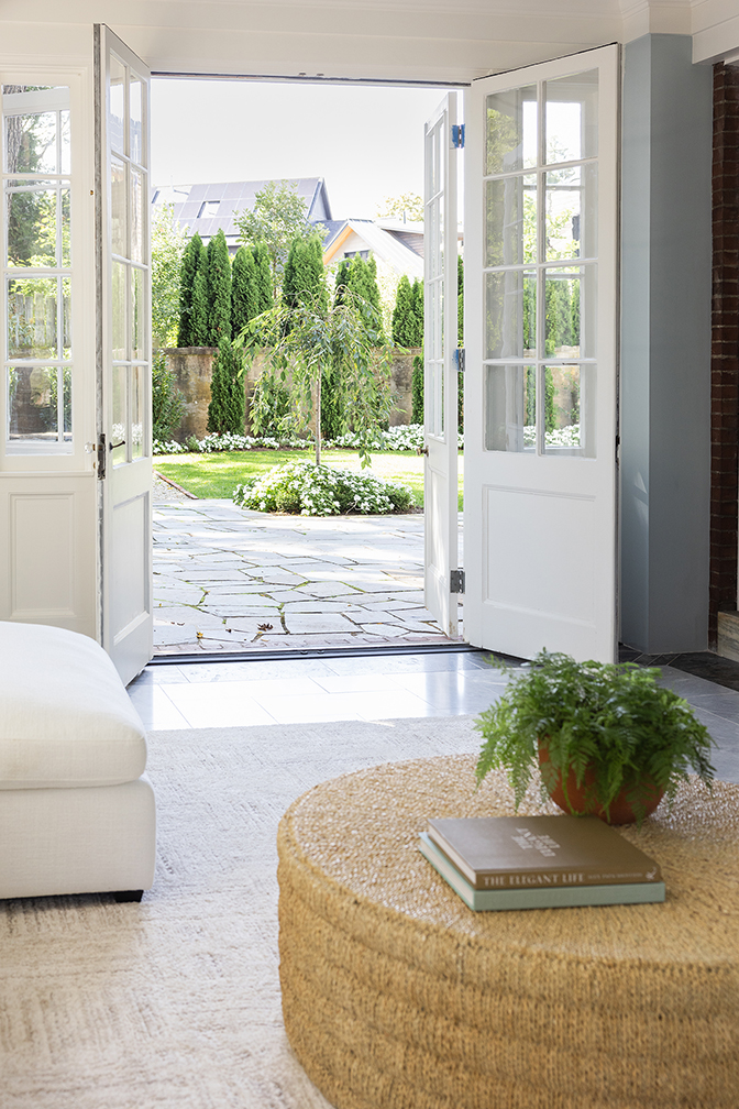 Indoor outdoor living sunroom patio