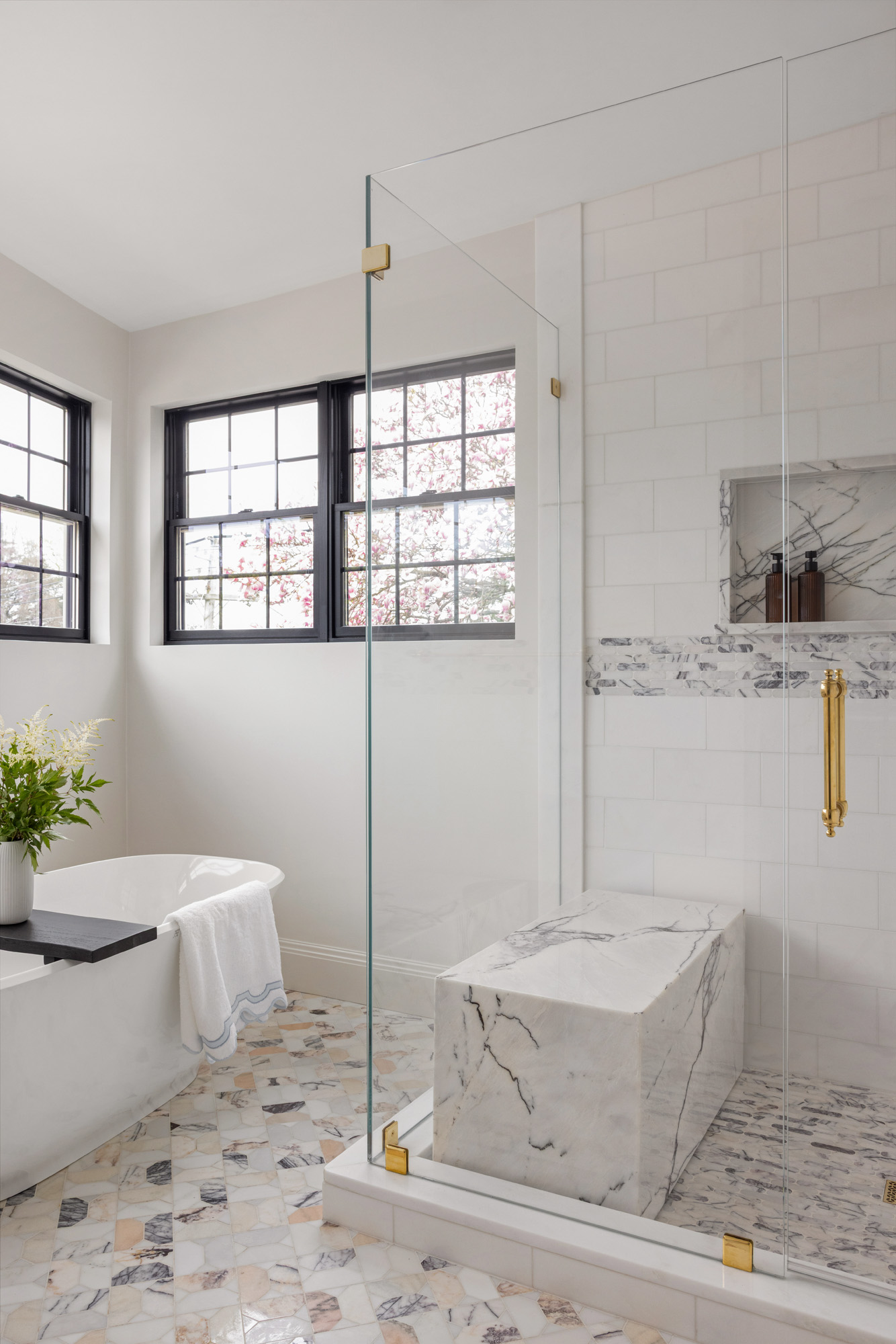Custom bathroom renovation east side providence
